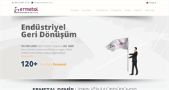 Desktop Screenshot of ermetalimha.com